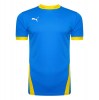 Puma Goal Short Sleeve Jersey Electric Blue-Yellow