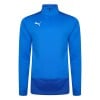 Puma Goal Training 1/4 Zip Midlayer Electric Blue-Team Power Blue