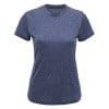Womens Women's Performance T-Shirt Blue Melange