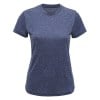 Womens Women's Performance T-Shirt Blue Melange