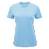 Womens Women's Performance T-Shirt Turquoise Melange
