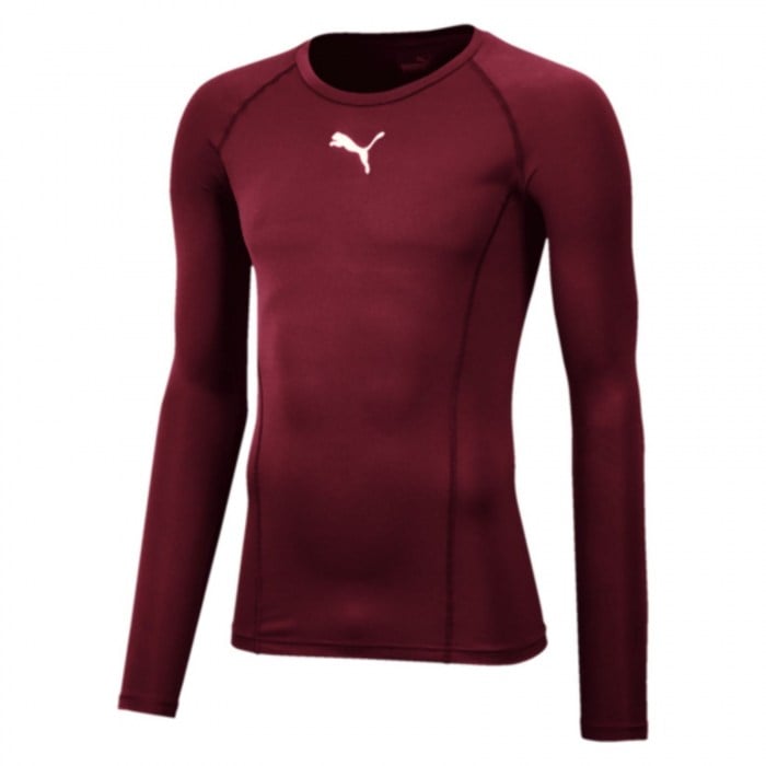 Puma Long Sleeve Baselayer Cordovan