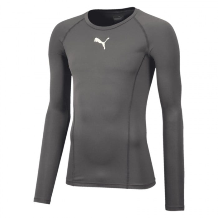 Puma Long Sleeve Baselayer Steel Grey