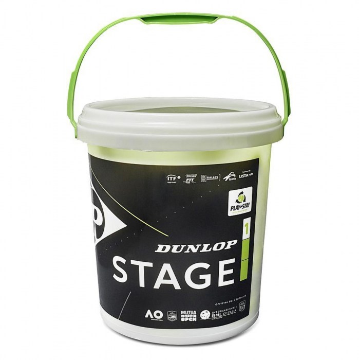Dunlop Mini Tennis Balls (60 Ball Bucket)