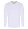 Men's Long Sleeve Performance T-Shirt White