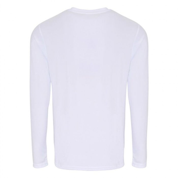 Men's Long Sleeve Performance T-Shirt White