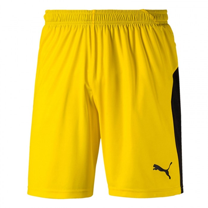 Puma Liga Shorts Cyber Yellow-Black