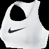 Nike Womens HIGH COMPRESSION SPORTS BRA White-White-Black