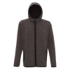Melange Knit Fleece Jacket