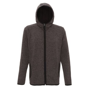 Melange Knit Fleece Jacket