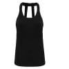 Double Strap Back Vest (W) Black