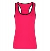 Panelled Fitness Vest (W) Hot Pink-Black