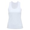 Panelled Fitness Vest (W) White