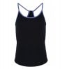 Yoga Workout Vest (W) French Navy-Blue Melange