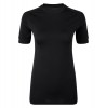 Seamless Performance Short Sleeved Top (W) Full Black