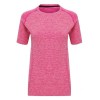 Seamless Performance Short Sleeved Top (W) Pink