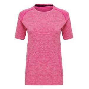 Seamless Performance Short Sleeved Top (W) Pink