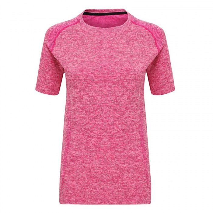Seamless Performance Short Sleeved Top (W) Pink