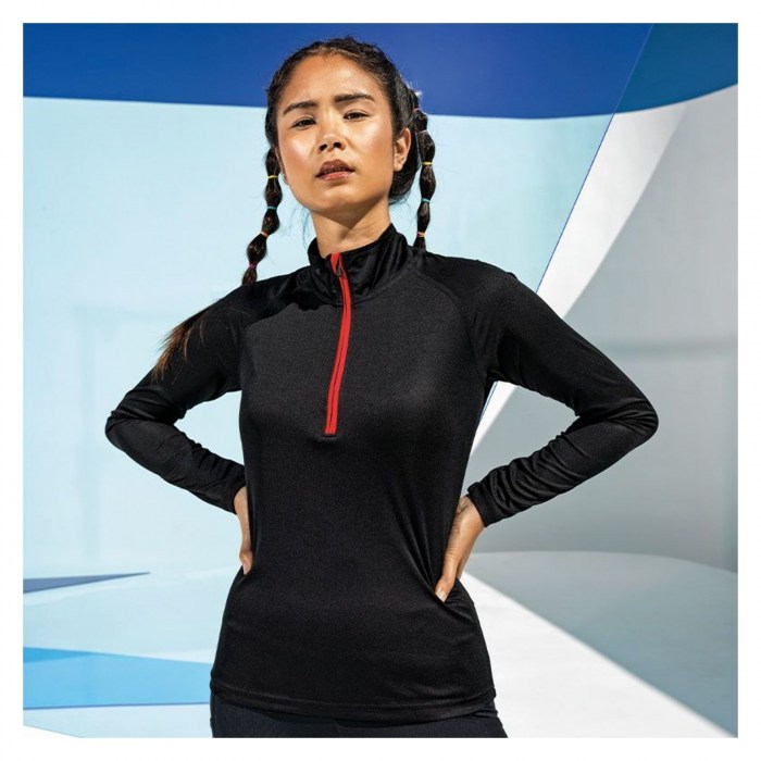 Performance Long Sleeve 1/4 Zip Top (W)