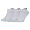 Nike Unisex Socks (Pack of 3 Pairs) White-Pure Platinum-Pure Platinum