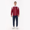 Joma Champion V Tracksuit Burgundy-White-Navy