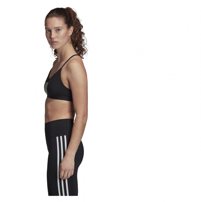 adidas All Me 3-Stripes Mesh Bra - Light-support yoga bra
