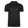 Authentic Polo Black-Maroon