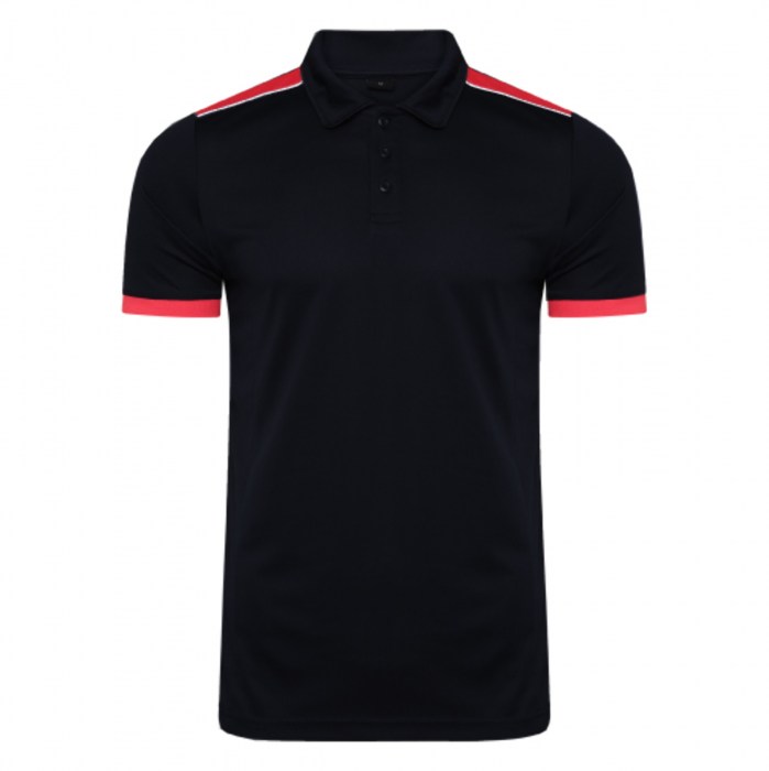 Authentic Polo Black-Red