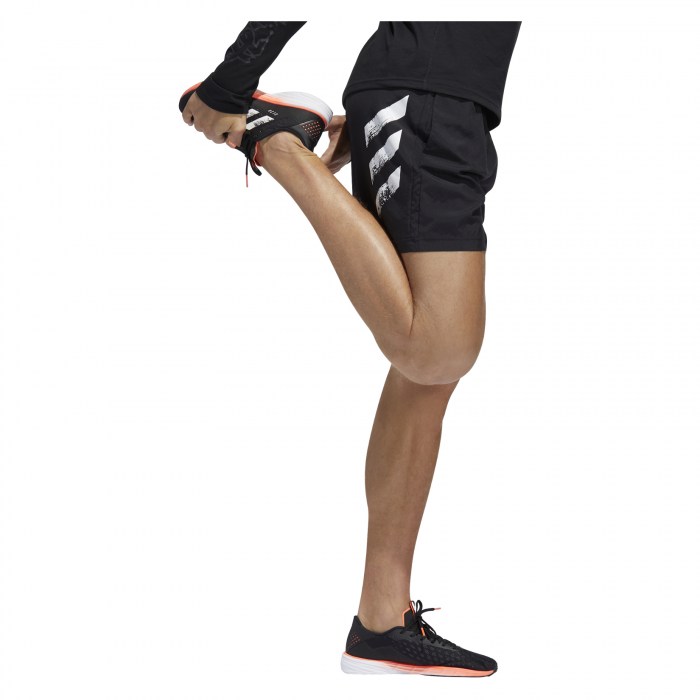 Adidas-LP Run It 3-Stripes PB Shorts