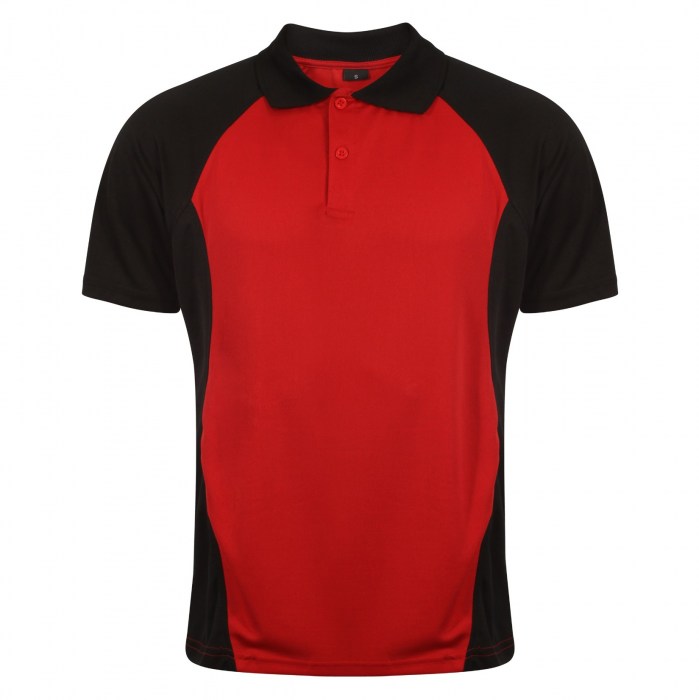 Training Polo Black-Red