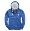 Premium Zip Hoodie Royal Melange