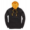 Heavyweight OH Contrast Hoodie Black-Gold