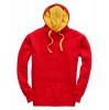 Heavyweight OH Contrast Hoodie Red-Yellow