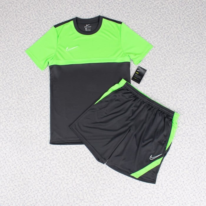 Nike Dri-fit Academy Pro Pocketed Shorts  Anthracite-Green Strike-White