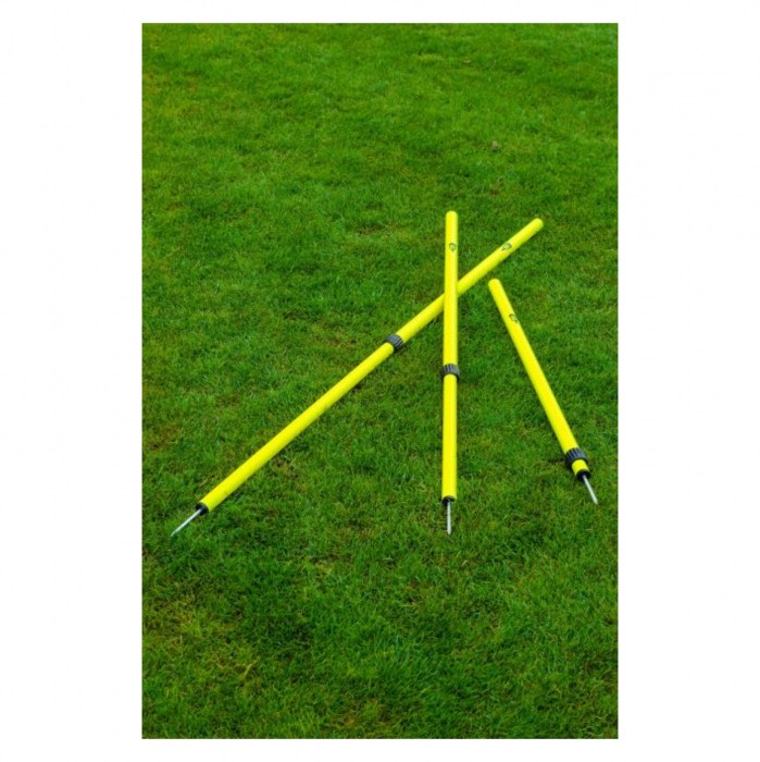 Power-Shot ADJUSTABLE SLALOM POLES - 91CM TO 172CM - SET OF 5