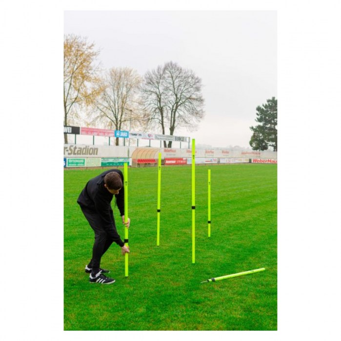 Power-Shot ADJUSTABLE SLALOM POLES - 91CM TO 172CM - SET OF 5