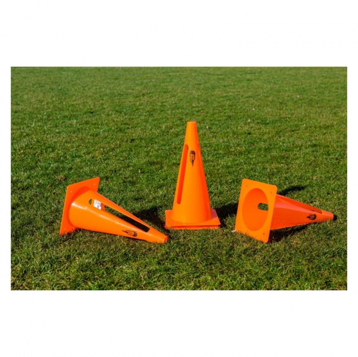 Power-Shot SET OF 4 FLEXIBLE SPORTS CONES