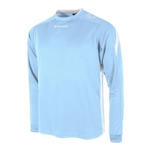 Stanno Drive Long Sleeve Shirt Light Blue-White