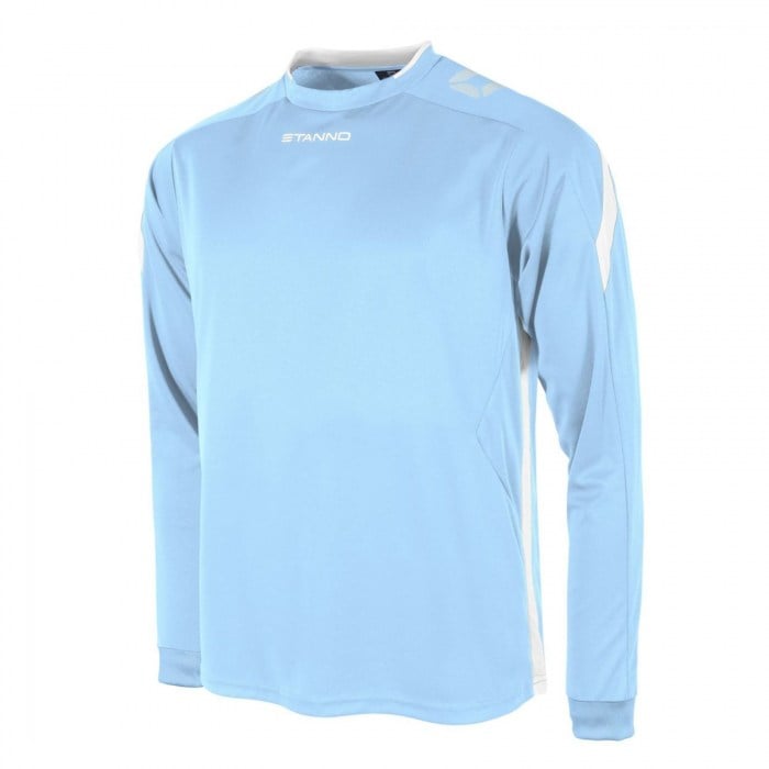 Stanno Drive Long Sleeve Shirt Light Blue-White