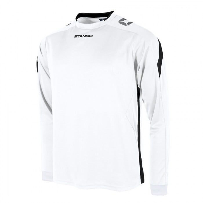 Stanno Drive Long Sleeve Shirt White-Black