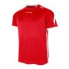 Stanno Drive Short Sleeve Shirt Red-White