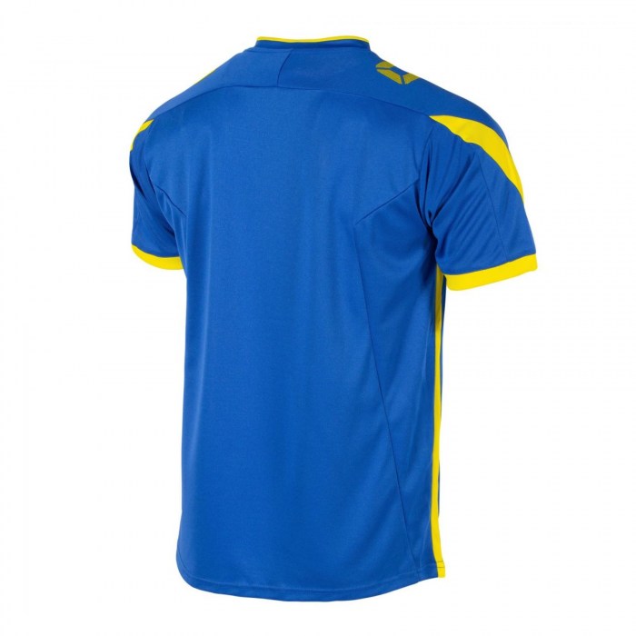 Stanno Drive Short Sleeve Shirt Blue-Yellow