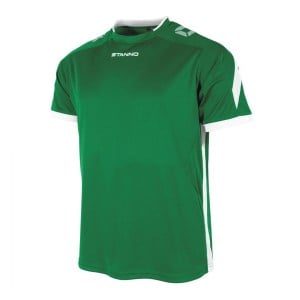 Stanno Drive Short Sleeve Shirt Green-White
