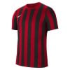Nike Striped Division IV Short Sleeve Jersey University Red-Black-White