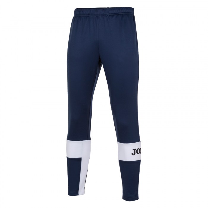 Joma Polyfleece Long Pants Dark Navy-White