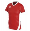 Errea Brigit Short Sleeve Shirt (W) Red-White