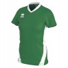 Errea Brigit Short Sleeve Shirt (W) Green-White