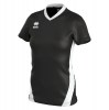 Errea Brigit Short Sleeve Shirt (W) Black-White