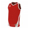 Errea Allen Singlet Vest Red-White