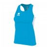 Errea Smith Singlet (W) Cyan-White